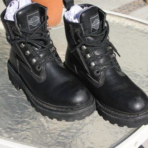 Harley-Davidson Women's Motorcycle Boots, Black,